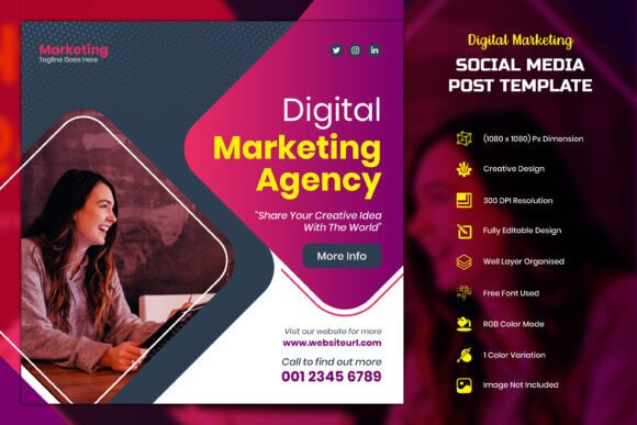 Download Digital Marketing Social Media Post - Digital Collection