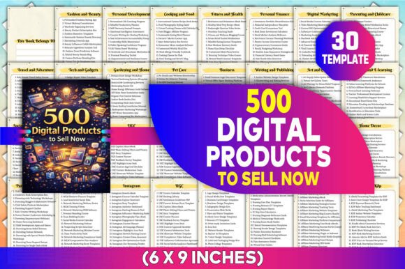 Download 500 Digital Products to Sell Now - Digital Collection