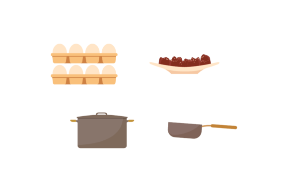 Download Kitchen Icons Graphic Design Bundle - Graphic design bundle Collection